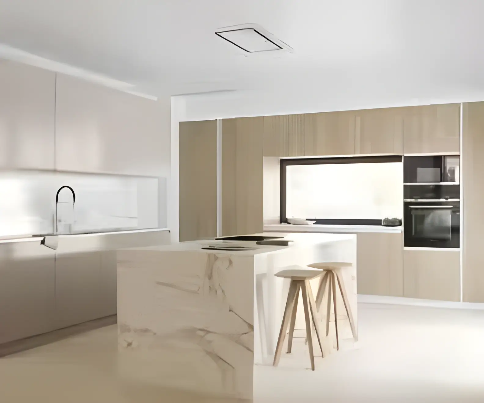 Cocina reformada en Alcorcón con mobiliario nuevo